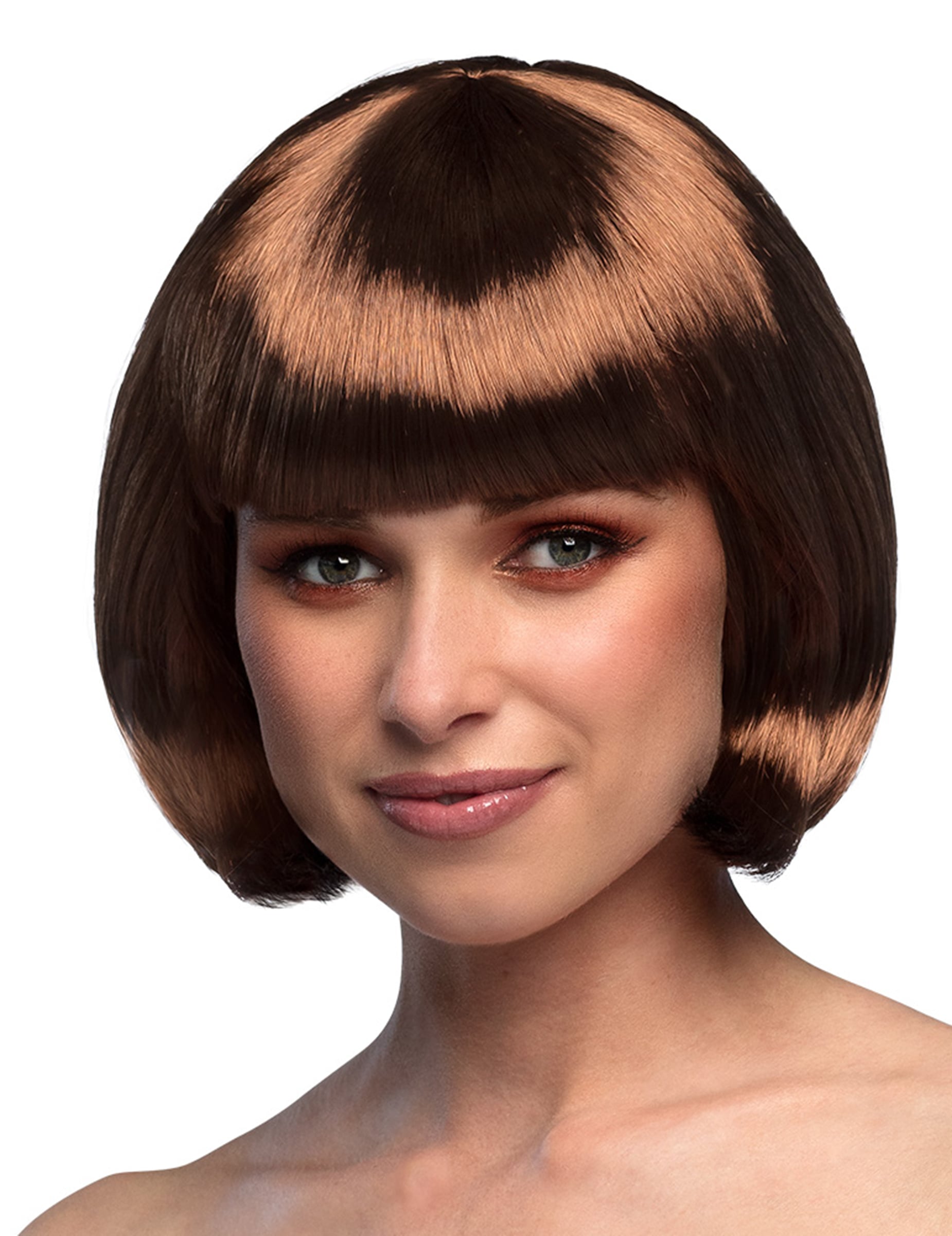 Pagenschnitt Perücke für Damen braun Pagenschnitt Perücke für Damen braun von BESTER NOVELTY