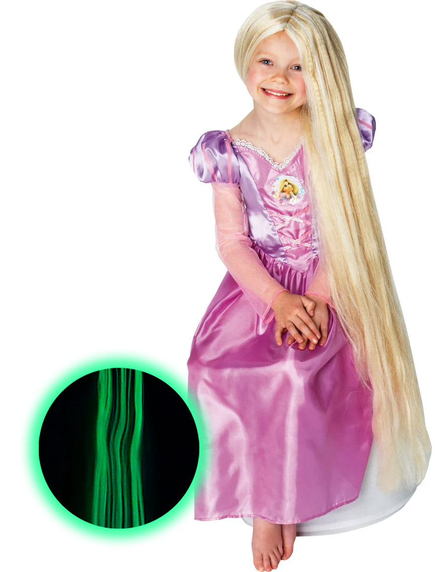 Rapunzel Disney Kinderperücke extrem lang blond Rapunzel Disney Kinderperücke extrem lang blond von BESTER NOVELTY