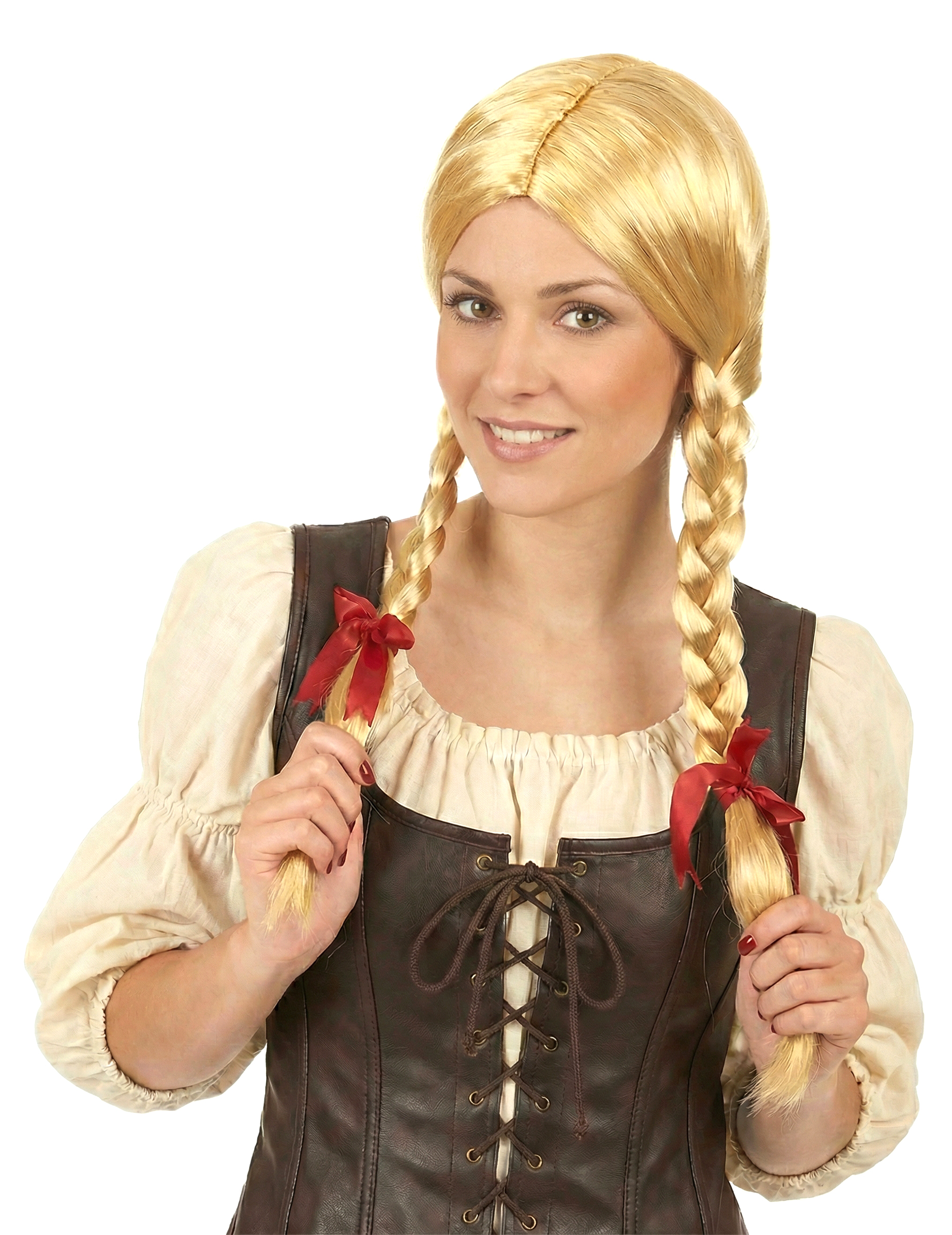 Süße Schulmädchen Damen-Perücke Zöpfe blond Süße Schulmädchen Damen-Perücke Zöpfe blond von BESTER NOVELTY