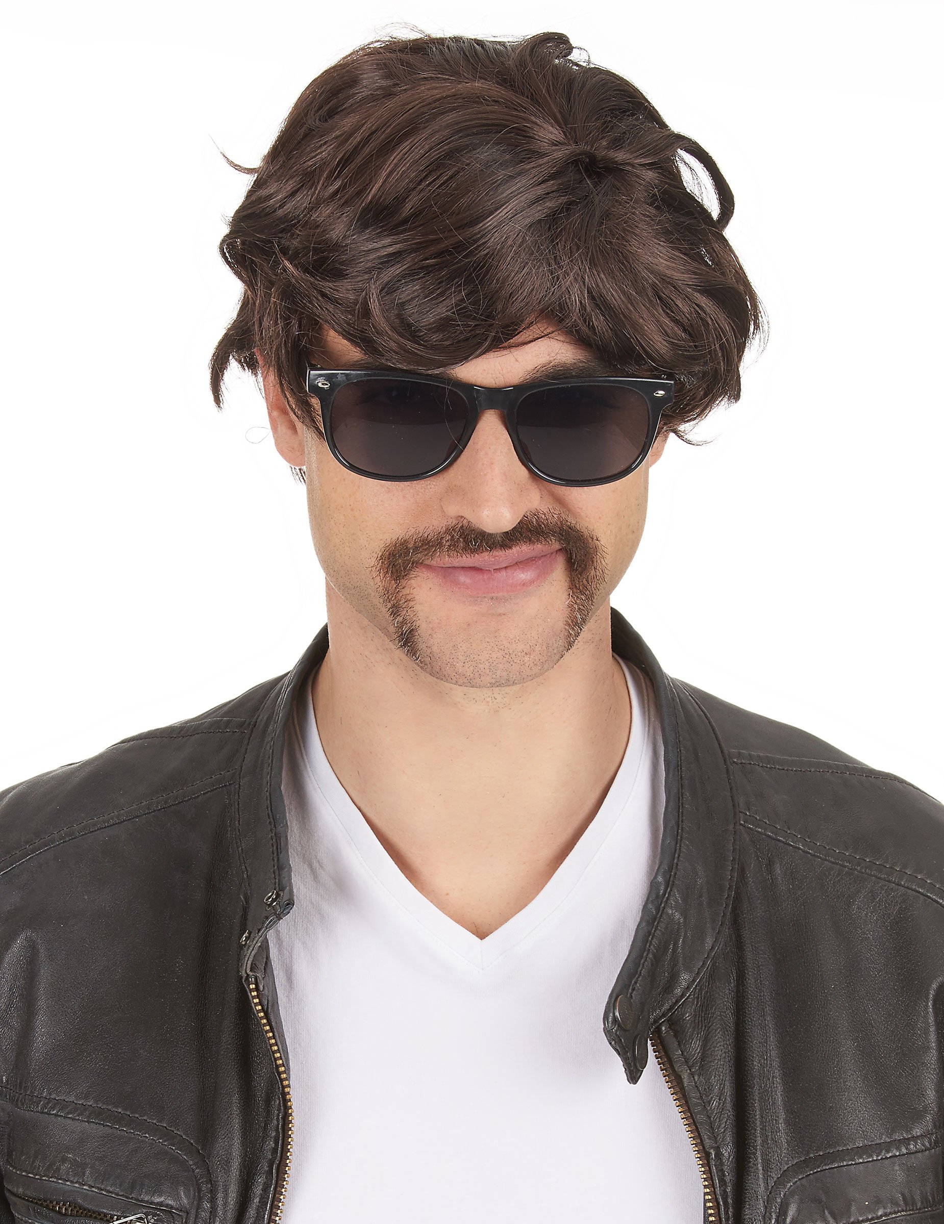 Süße Wuschelkopf Herren-Perücke braun Süße Wuschelkopf Herren-Perücke braun von BESTER NOVELTY