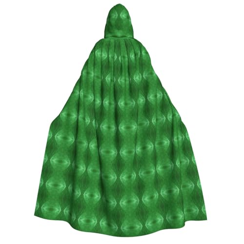 Yiyilong Grüner Pailletten-Umhang mit funkelndem Druck, Uni, für Erwachsene, Dekoration, Umhang, Cosplay-Kostüme, Halloween-Kapuzenmantel Yiyilong Grüner Pailletten-Umhang mit funkelndem Druck, Uni, für Erwachsene, Dekoration, Umhang, Cosplay-Kostüme, Halloween-Kapuzenmantel von Yiyilong