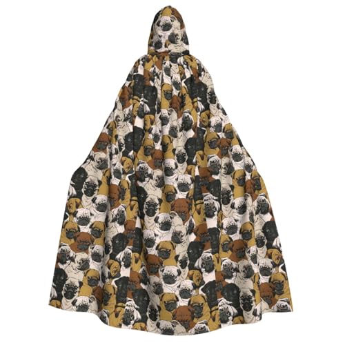 Yiyilong Imagen De Mops-Aufdruck, Uni, Kapuzenumhang, Dekoration, Umhang, Cosplay-Kostüme, Halloween-Kapuzenmantel Yiyilong Imagen De Mops-Aufdruck, Uni, Kapuzenumhang, Dekoration, Umhang, Cosplay-Kostüme, Halloween-Kapuzenmantel von Yiyilong