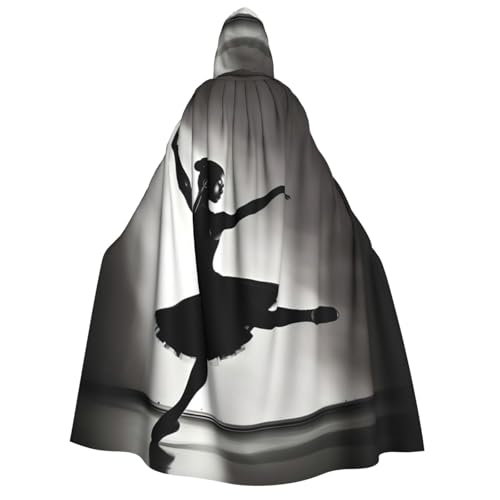 Yiyilong Kapuzenumhang mit Ballerina-Motiv, Uni, für Erwachsene, Dekoration, Cosplay-Kostüme, Halloween-Kapuzenmantel Yiyilong Kapuzenumhang mit Ballerina-Motiv, Uni, für Erwachsene, Dekoration, Cosplay-Kostüme, Halloween-Kapuzenmantel von Yiyilong