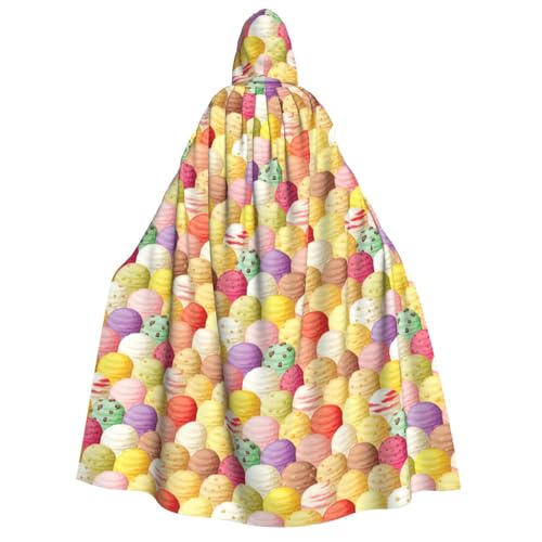 Yiyilong Kapuzenumhang mit Eiscreme-Aufdruck, Uni, für Erwachsene, Dekoration, Cosplay-Kostüme, Halloween-Kapuzenmantel Yiyilong Kapuzenumhang mit Eiscreme-Aufdruck, Uni, für Erwachsene, Dekoration, Cosplay-Kostüme, Halloween-Kapuzenmantel von Yiyilong