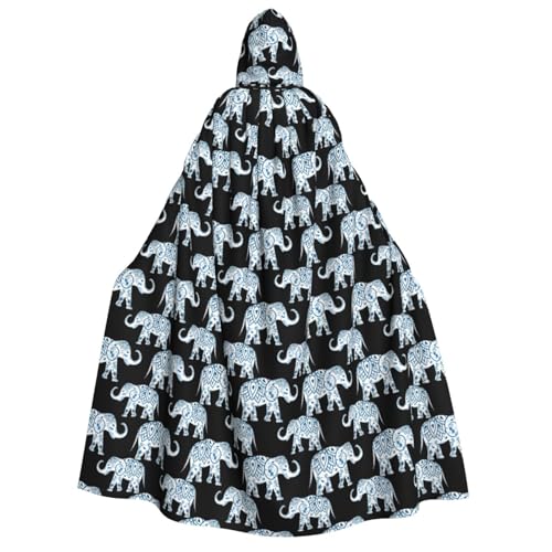 Yiyilong Kapuzenumhang mit Elefantenaufdruck, Uni, für Erwachsene, Dekoration, Cosplay-Kostüme, Halloween-Kapuzenmantel Yiyilong Kapuzenumhang mit Elefantenaufdruck, Uni, für Erwachsene, Dekoration, Cosplay-Kostüme, Halloween-Kapuzenmantel von Yiyilong