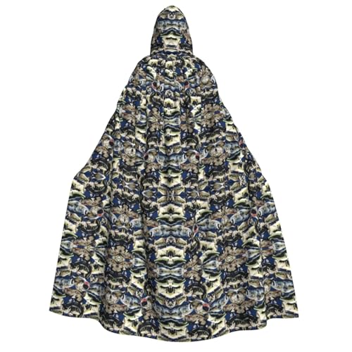 Yiyilong Kapuzenumhang mit Fischmuster, Uni, für Erwachsene, Dekoration, Cosplay-Kostüme, Halloween-Kapuzenmantel Yiyilong Kapuzenumhang mit Fischmuster, Uni, für Erwachsene, Dekoration, Cosplay-Kostüme, Halloween-Kapuzenmantel von Yiyilong