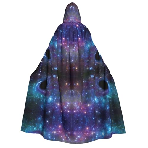 Yiyilong Kapuzenumhang mit Galaxie-Druck, Uni, für Erwachsene, Dekoration, Cosplay-Kostüme, Halloween-Kapuzenmantel Yiyilong Kapuzenumhang mit Galaxie-Druck, Uni, für Erwachsene, Dekoration, Cosplay-Kostüme, Halloween-Kapuzenmantel von Yiyilong