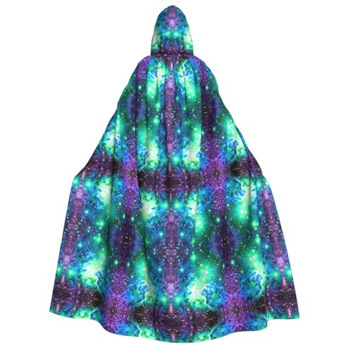 Yiyilong Kapuzenumhang mit Galaxie-Druck, Uni, für Erwachsene, Dekoration, Cosplay-Kostüme, Halloween-Kapuzenmantel Yiyilong Kapuzenumhang mit Galaxie-Druck, Uni, für Erwachsene, Dekoration, Cosplay-Kostüme, Halloween-Kapuzenmantel von Yiyilong
