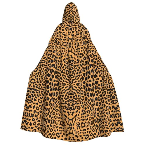 Yiyilong Kapuzenumhang mit Giraffen-Druck, Uni, für Erwachsene, Dekoration, Cosplay-Kostüme, Halloween-Kapuzenmantel von Yiyilong