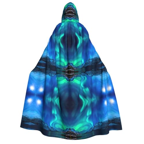 Yiyilong Kapuzenumhang mit Nordlichtern, Uni, für Erwachsene, Dekoration, Cosplay-Kostüme, Halloween-Kapuzenmantel Yiyilong Kapuzenumhang mit Nordlichtern, Uni, für Erwachsene, Dekoration, Cosplay-Kostüme, Halloween-Kapuzenmantel von Yiyilong