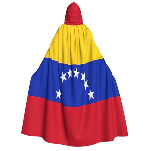 Yiyilong Kapuzenumhang mit Venezuela-Flagge, Uni, für Erwachsene, Dekoration, Cosplay-Kostüme, Halloween-Kapuzenmantel Yiyilong Kapuzenumhang mit Venezuela-Flagge, Uni, für Erwachsene, Dekoration, Cosplay-Kostüme, Halloween-Kapuzenmantel von Yiyilong