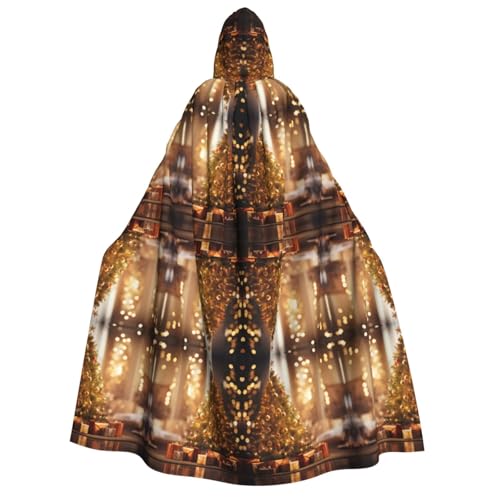 Yiyilong Kapuzenumhang mit Weihnachtsbaum-Aufdruck, Uni, für Erwachsene, Dekoration, Cosplay-Kostüme, Halloween-Kapuzenmantel Yiyilong Kapuzenumhang mit Weihnachtsbaum-Aufdruck, Uni, für Erwachsene, Dekoration, Cosplay-Kostüme, Halloween-Kapuzenmantel von Yiyilong
