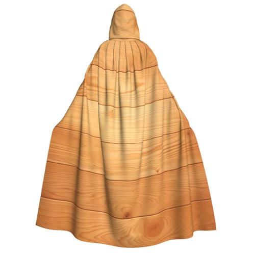Yiyilong Kapuzenumhang mit altem Holzbrettaufdruck, Uni, für Erwachsene, Dekoration, Cosplay-Kostüme, Halloween-Kapuzenmantel Yiyilong Kapuzenumhang mit altem Holzbrettaufdruck, Uni, für Erwachsene, Dekoration, Cosplay-Kostüme, Halloween-Kapuzenmantel von Yiyilong