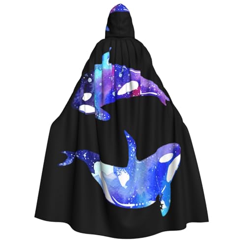 Yiyilong Orca Killer-Wal-Aufdruck, Uni, Erwachsene, Kapuzenumhang, Dekoration, Umhang, Cosplay-Kostüme, Halloween-Kapuzenmantel Yiyilong Orca Killer-Wal-Aufdruck, Uni, Erwachsene, Kapuzenumhang, Dekoration, Umhang, Cosplay-Kostüme, Halloween-Kapuzenmantel von Yiyilong