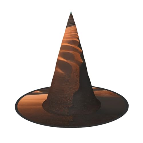 Yiyilong Sanddünen Druck Halloween Hexenhut Dekorationen für Halloween Party Cosplay Supplies Yiyilong Sanddünen Druck Halloween Hexenhut Dekorationen für Halloween Party Cosplay Supplies von Yiyilong