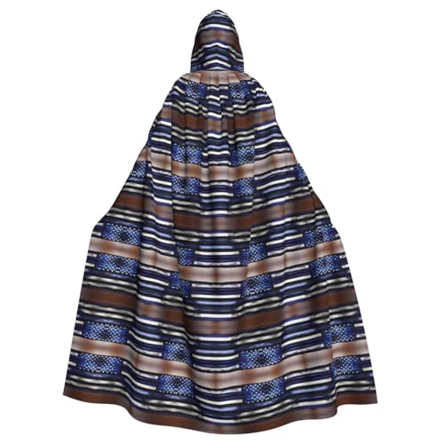 Yiyilong Uni American Thin Blue Line Flag Print Halloween Christmas Cosplay Hooded Adult Party Decoration Hooded Cape Yiyilong Uni American Thin Blue Line Flag Print Halloween Christmas Cosplay Hooded Adult Party Decoration Hooded Cape von Yiyilong