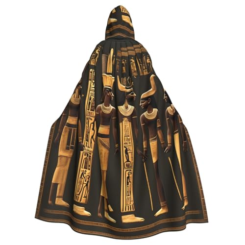 Yiyilong Uni Antike Ägyptische Hieroglyphe Druck Halloween Weihnachten Cosplay Kapuzen Erwachsene Party Dekoration Kapuzenumhang Yiyilong Uni Antike Ägyptische Hieroglyphe Druck Halloween Weihnachten Cosplay Kapuzen Erwachsene Party Dekoration Kapuzenumhang von Yiyilong