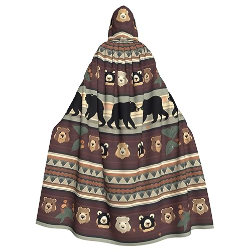 Yiyilong Uni Bär Print Halloween Weihnachten Cosplay Kapuzen Erwachsene Party Dekoration Kapuzenumhang Yiyilong Uni Bär Print Halloween Weihnachten Cosplay Kapuzen Erwachsene Party Dekoration Kapuzenumhang von Yiyilong