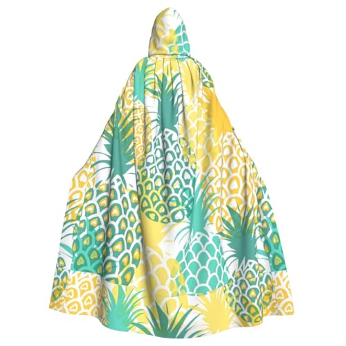Yiyilong Uni-Kapuzenumhang mit tropischem Ananas-Druck, Halloween, Weihnachten, Cosplay, für Erwachsene, Party-Dekoration, Kapuzenumhang. Yiyilong Uni-Kapuzenumhang mit tropischem Ananas-Druck, Halloween, Weihnachten, Cosplay, für Erwachsene, Party-Dekoration, Kapuzenumhang. von Yiyilong