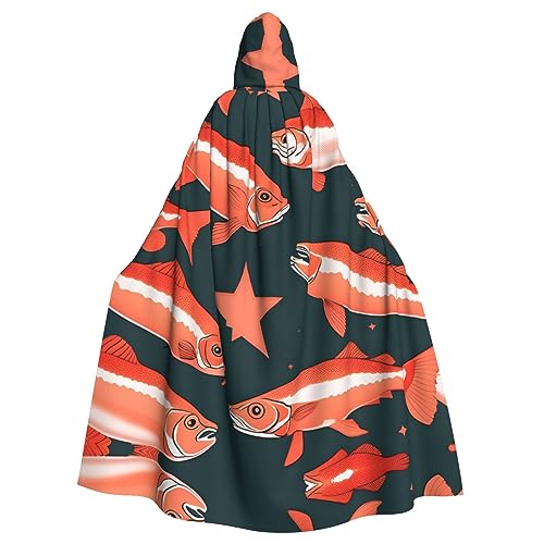 Yiyilong Uni Lachsdruck Halloween Weihnachten Cosplay Kapuzen Erwachsene Party Dekoration Kapuzenumhang Yiyilong Uni Lachsdruck Halloween Weihnachten Cosplay Kapuzen Erwachsene Party Dekoration Kapuzenumhang von Yiyilong