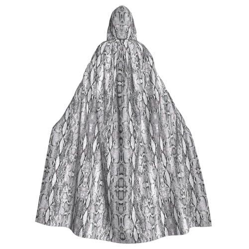 Yiyilong Uni Schlangenhaut schwarz und weiß Druck Halloween Weihnachten Cosplay Kapuze Erwachsene Party Dekoration Kapuzenumhang Yiyilong Uni Schlangenhaut schwarz und weiß Druck Halloween Weihnachten Cosplay Kapuze Erwachsene Party Dekoration Kapuzenumhang von Yiyilong