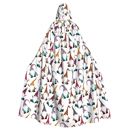 Yiyilong Uni Xmas Funny Gnomes Print Halloween Christmas Cosplay Hooded Adult Party Decoration Hooded Cape. Yiyilong Uni Xmas Funny Gnomes Print Halloween Christmas Cosplay Hooded Adult Party Decoration Hooded Cape. von Yiyilong