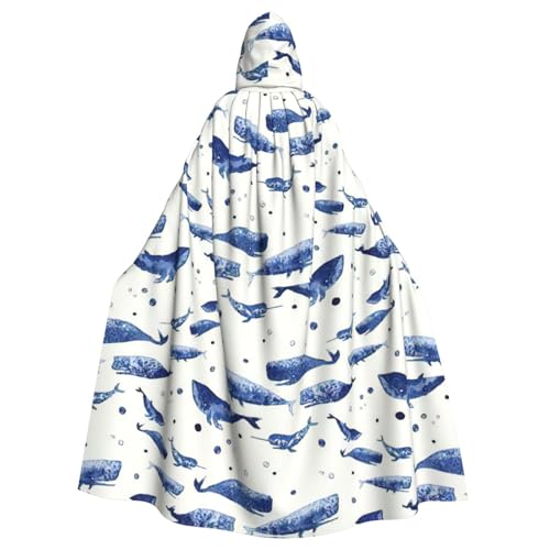 Yiyilong Uni kleiner blauer Wal schwimmender Druck Halloween Weihnachten Cosplay Kapuze Erwachsene Party Dekoration Kapuzenumhang Yiyilong Uni kleiner blauer Wal schwimmender Druck Halloween Weihnachten Cosplay Kapuze Erwachsene Party Dekoration Kapuzenumhang von Yiyilong