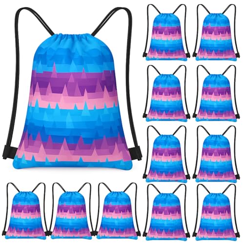 Yiyiring Kordelzugbeutel für Videospiele, 30,5 x 25,4 cm, wasserdicht, für Anime-Videospiele, Geschenktüten-Set für Gaming, Motto-Party, Geburtstag, Partyzubehör, 30 Stück von Yiyiring