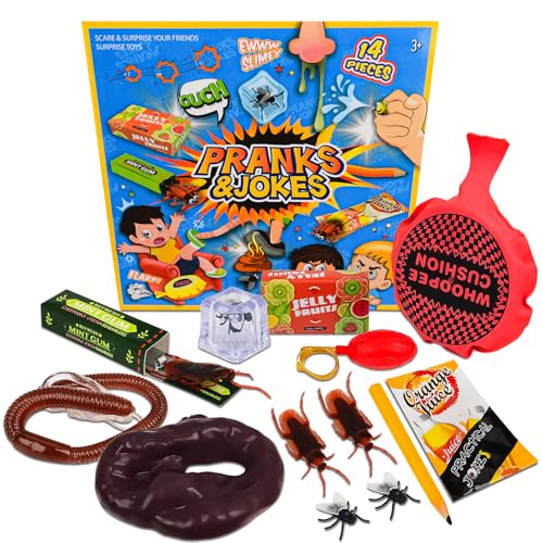 Yizemay 14PCS Furzkissen Scherzartikel, Pupskissen Prank Artikel, Kackhaufen Realistische Kleine Fliegen Scherzartikel für Erwachsene Aprilscherz Party- & Scherzartikel. Yizemay 14PCS Furzkissen Scherzartikel, Pupskissen Prank Artikel, Kackhaufen Realistische Kleine Fliegen Scherzartikel für Erwachsene Aprilscherz Party- & Scherzartikel. von Yizemay