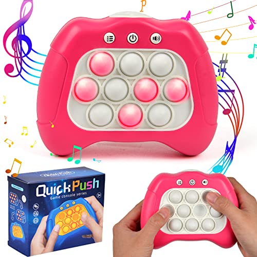 Pop It Elektronisches Spiel, Handheld Spielkonsole, Montessori Spielzeug ab 3 Jahre, Quick Push Spiel Fidget Toys Antistress Spielzeug Geschenke für Unterwegs Pop It Elektronisches Spiel, Handheld Spielkonsole, Montessori Spielzeug ab 3 Jahre, Quick Push Spiel Fidget Toys Antistress Spielzeug Geschenke für Unterwegs von Yizemay