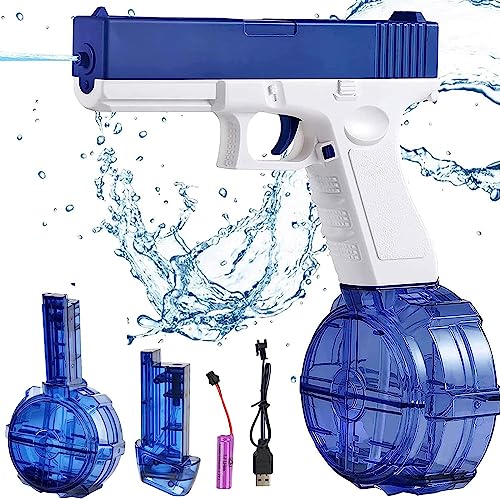 Wasserpistole Elektrisch, Elektrische Wasserpistole Kinder, Wasserpistole Wasserspritzpistole Erwachsene, Super Wasserpistole Soaker Große Reichweite Water Gun Geschenke Wasserpistole Elektrisch, Elektrische Wasserpistole Kinder, Wasserpistole Wasserspritzpistole Erwachsene, Super Wasserpistole Soaker Große Reichweite Water Gun Geschenke von Yizemay