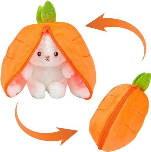 Yizemay Osterhase Plüschtier, Bunny Pal Hase Plüschtier Verstecken, Plush Hasen Erdbeeren, Kuscheltier Osterhase Puppe Geschenk für Kinder Yizemay Osterhase Plüschtier, Bunny Pal Hase Plüschtier Verstecken, Plush Hasen Erdbeeren, Kuscheltier Osterhase Puppe Geschenk für Kinder von Yizemay
