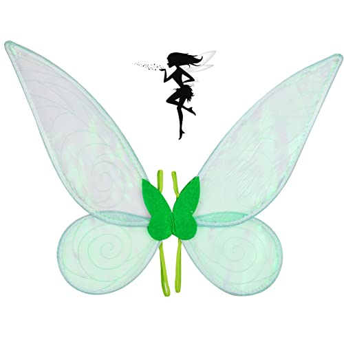 Yizemay Faschingskostüme Damen, Kostüm Schmetterling Damen, Feenflügel Kinder Erwachsene, Wings Feen Kostüm Damen für Karnevel Kostüm Cosplay Party von Yizemay