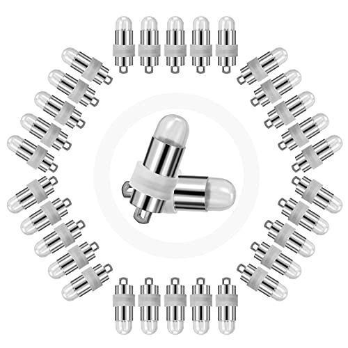Yizhet 30 x LED Ballon Lichter Wasserdicht Beleuchtung Luftballons für Papierlaterne Papier Lampions, LED Ballonlichter Dekoration für Hochzeit, Weihnachten, Party (Nicht-blinkend, Rosa) von Yizhet