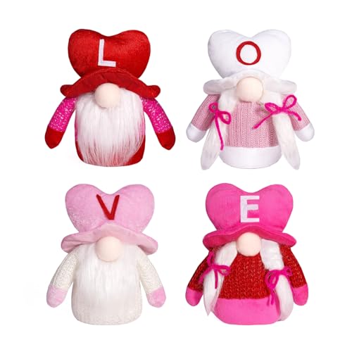 Yjcnelcr Delight Plushes Puppen, handgemacht, Weihnachtsmann, skandinavische Plüschpuppen für Valentinstag, Ornamente, Display-Puppen Yjcnelcr Delight Plushes Puppen, handgemacht, Weihnachtsmann, skandinavische Plüschpuppen für Valentinstag, Ornamente, Display-Puppen von Yjcnelcr