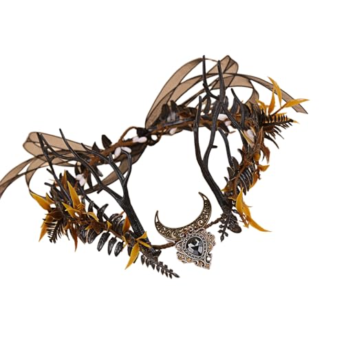 Yjcnelcr Realistischer Baumzweig Kopfschmuck mit Kunstrasen für Outdoor-Aktivitäten, Haarreifen für Frauen, Halloween, Party, Naturthema, Festival, Haardekoration Yjcnelcr Realistischer Baumzweig Kopfschmuck mit Kunstrasen für Outdoor-Aktivitäten, Haarreifen für Frauen, Halloween, Party, Naturthema, Festival, Haardekoration von Yjcnelcr