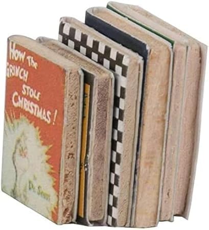 6 Mini-Bücher, 1:12 Puppenhaus-Miniatur-Ornament-Buch, Modell, bunte Puppenbücher, Taschenkunst, Puppenhaus-Zubehör 6 Mini-Bücher, 1:12 Puppenhaus-Miniatur-Ornament-Buch, Modell, bunte Puppenbücher, Taschenkunst, Puppenhaus-Zubehör von Yjemle