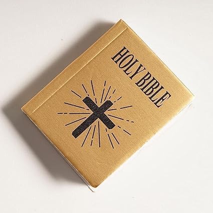Mini-Bibeltaschenbuch, 1/12 Puppenhaus-Miniatur-Bücherregal, Schlafzimmer, Bibliotheks-Zubehör, Puppenhausmöbel, Puppenzubehör, Möbel, Dekoration von Yjemle