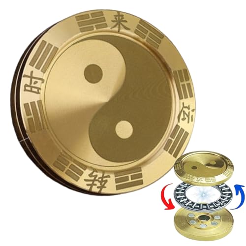 Metall Fidget Toys Glücksmünze,Fidget Slider Spielzeug,ADHS Autismus Angst Sensorisches Zappelspielzeug,Stressabbau Anti Stress Angst Spielzeug für Erwachsene Metall Fidget Toys Glücksmünze,Fidget Slider Spielzeug,ADHS Autismus Angst Sensorisches Zappelspielzeug,Stressabbau Anti Stress Angst Spielzeug für Erwachsene von Ylinwtech