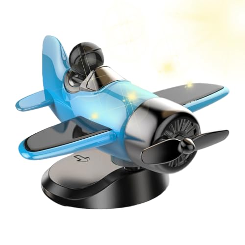 Ylnailky Solar-Flugzeug Auto Armaturenbrett Ornament | Solarbetriebene Flugzeugförmige Auto-Ornamente – Automobil-Innenausstattung für Fahrzeuge, Geburtstag, Erwachsene, Weihnachten, Tisch, Damen Ylnailky Solar-Flugzeug Auto Armaturenbrett Ornament | Solarbetriebene Flugzeugförmige Auto-Ornamente – Automobil-Innenausstattung für Fahrzeuge, Geburtstag, Erwachsene, Weihnachten, Tisch, Damen von Ylnailky