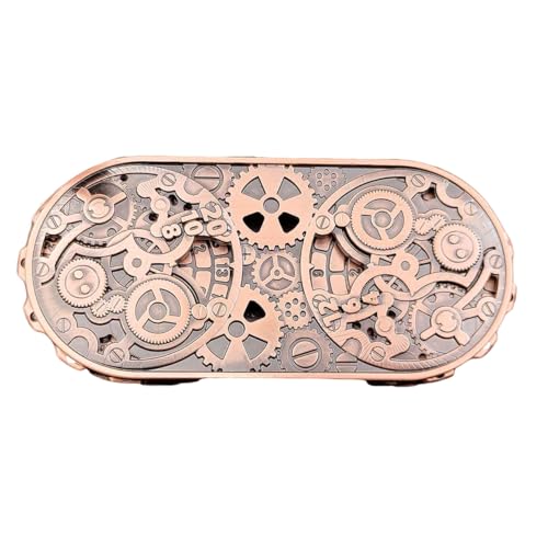 Fidget Spinner Würfel für DND, 7-in-1, mechanisches Getriebeentlastung, Metallwürfel-Set für Dungeons and Dragons, Doppelrad, Rollenspiel-Würfel, Fantasy-D&D-Tisch-RPG, Kupfer Fidget Spinner Würfel für DND, 7-in-1, mechanisches Getriebeentlastung, Metallwürfel-Set für Dungeons and Dragons, Doppelrad, Rollenspiel-Würfel, Fantasy-D&D-Tisch-RPG, Kupfer von YlobdolY