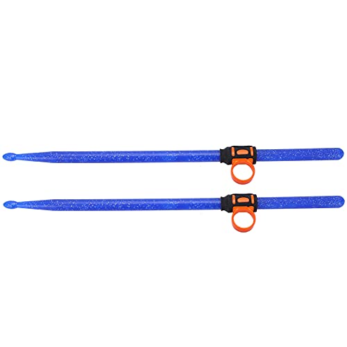 2pcs Drum Kit Drumsticks mit Silikonfingerärmel, Plastik -Percussion -Sticks für Schlagzeuger, leichtes Gewicht und Griff, ideal für Anfänger zum Lernen und Üben 2pcs Drum Kit Drumsticks mit Silikonfingerärmel, Plastik -Percussion -Sticks für Schlagzeuger, leichtes Gewicht und Griff, ideal für Anfänger zum Lernen und Üben von Ylwxzenith