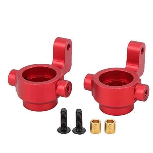Ylwxzenith 2PCS RC Aluminiumlegierunglenkern für REMO SMAX -Serie 1/16 RC -Auto, leichte Upgrade -Teile, Installation, Ersetzen von Kunststoffkomponenten, Verbesserung der Leistung und (Red) von Ylwxzenith