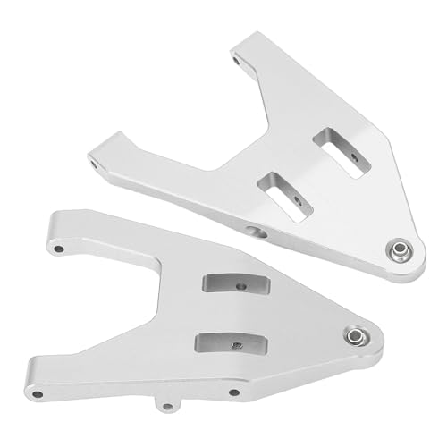 Ylwxzenith 2pcs RC Front Unterer Schwung Arm Aluminiumlegierung für udirc ud1002 ud1002se Leichtes Anpassung Installation (Silver) von Ylwxzenith