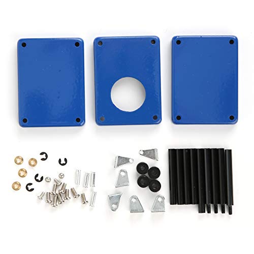 Ylwxzenith 3 Layer Metall RC Car Tools Rack -Wartungswagen für 1/8 1/10 1/12 1/16 Skala, Montage, Dachbar und praktisches Zubehör mit Rädern für den Transport (Blue) von Ylwxzenith