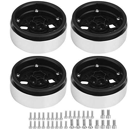 Ylwxzenith 4pcs 2.2 Metal Beadlock Wheel Rim Hubs, Durable RC Car Parts, Easy Install for 1/10 Remote Control Crawler, High Resistance to Abrasion, Stable Driving Ylwxzenith 4pcs 2.2 Metal Beadlock Wheel Rim Hubs, Durable RC Car Parts, Easy Install for 1/10 Remote Control Crawler, High Resistance to Abrasion, Stable Driving von Ylwxzenith