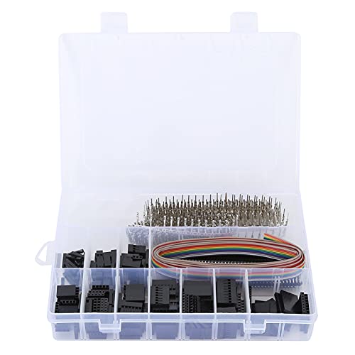 Ylwxzenith 666pcs Pin -Stecker -Kit mit Messing- und ABS -Material, Anti -Oxidationsbeschichtung, Crimp -Adapter für ATX EPS -PCIe, Steckerkit mit wiederverwendbarer Speicherbox Ylwxzenith 666pcs Pin -Stecker -Kit mit Messing- und ABS -Material, Anti -Oxidationsbeschichtung, Crimp -Adapter für ATX EPS -PCIe, Steckerkit mit wiederverwendbarer Speicherbox von Ylwxzenith