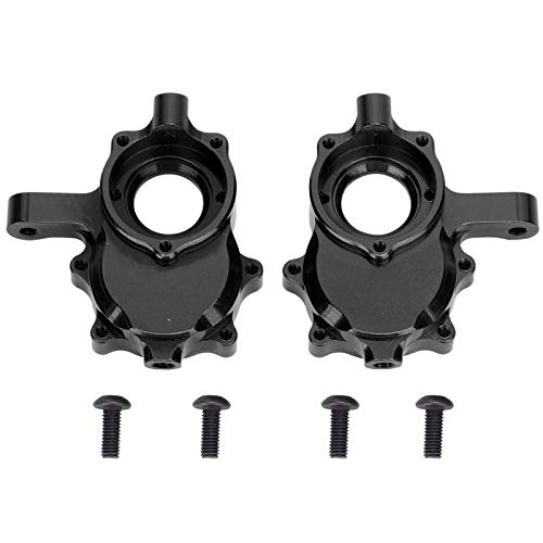 Ylwxzenith Aluminium Alloy Front Steering Cup Replacement for GEN8 1/10 RC Car, Excellent Quality, Durably, to Install, Improves Performance (Black) von Ylwxzenith