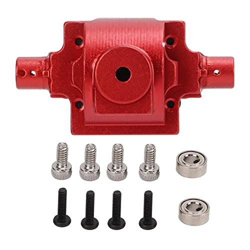 Ylwxzenith Aluminum Alloy Front and Rear Upgrade Part for HBX 1/24 2098B Climbing Car, Lightweight, Scratch, Installation, Enhances Performance (Red) von Ylwxzenith