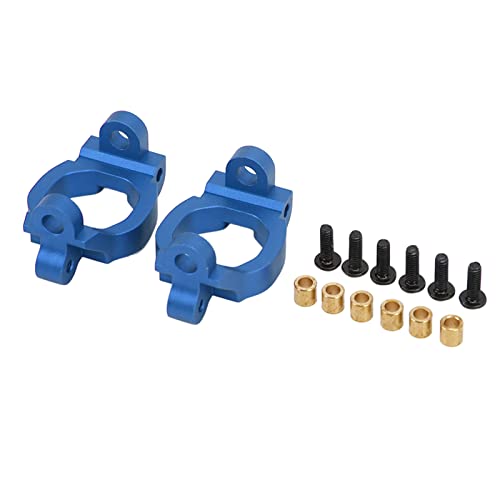 Ylwxzenith Aluminum Alloy RC Car C Hub Carrier for REMO SMAX Series, Lightweight and Durably, Performance Upgrade Part, Replaces Original for Enhanced Strength and Stability (Blue) von Ylwxzenith